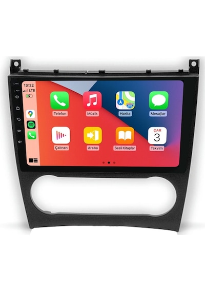 Lovion Xc.1099 Mercedes C Class W203 W209 W463 2004 2012 8+128gb Android Carplay Multimedya Teyp 9"