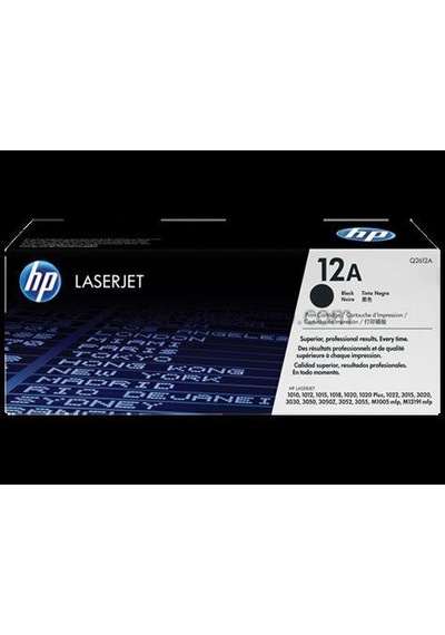 Hp Q2612A (12A) Siyah Lazer Toner