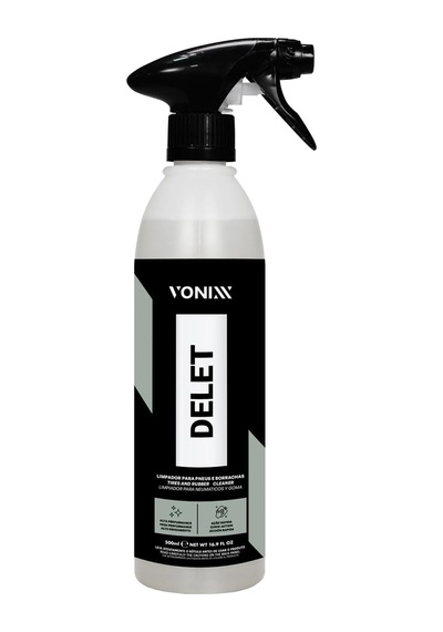 Delet Lastik Ve Kauçuk Temizleyici 500 Ml