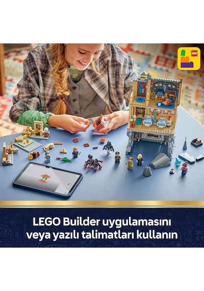 LEGO® Harry Potter™ Hogwarts™ Şatosu: Hastane Koğuşu 76463 - 9 Yaş ve Üzeri Çocuklar için Yaratıcı Oyuncak Yapım Seti (907 Parça)