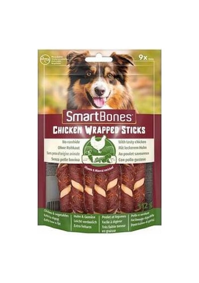 Smartbones Tavuk Sargılı Stick Köpek Ödülü Mini 112 Gr
