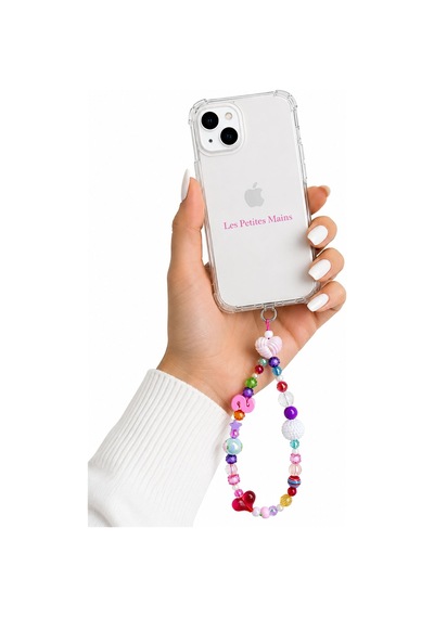 Name Pop S Telefon Askısı, Boncuklu Telefon Charmı Ve Çanta Aksesuarı