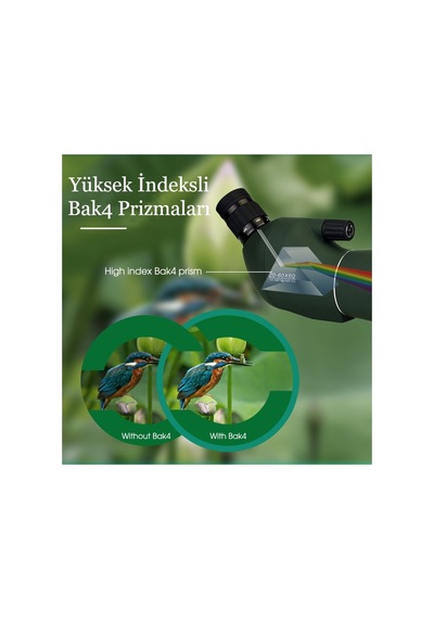 Sv28 75x Zoom Svbony Teleskop Monoküler Fmc Bak4 Su Geçirmez Doğa Kuş Gözlem Dürbün Teleskop Haki - 830337186