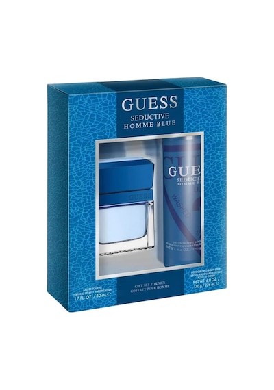 Guess Seductive Homme Blue Edt 50 Ml+deodorant 226 Ml Erkek Parfüm Seti Odunsu
