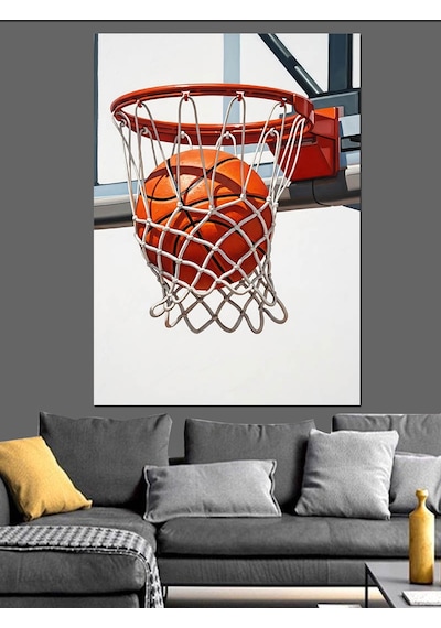Ahşap Tablo Basketbol Pota Sayı Anı