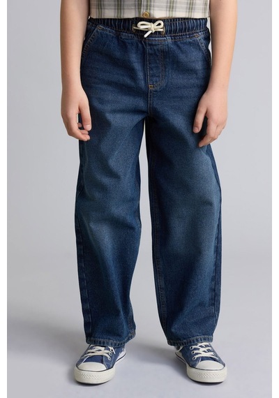 Defacto Beli Lastikli Düz Paça Yıkama Detaylı Jean Pantolon Erkek Çocuk H2157a826aunm34 Mavi-nm34 Defacto Beli Lastikli Düz Paça Yıkama Detaylı Jean Pantolon Erkek Çocuk H2157a826aunm34 Mavi-nm34