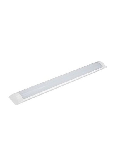 2'li Zmr 60cm 18w Bant Armatür Krom Çerçeve 6500k Beyaz Işık