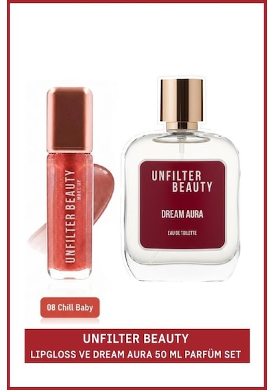 Edt Dream Aura 50ml Ve Lıpgloss 08 Chıll Baby Çiçek