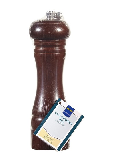 Metro Professıonal Değirmen 19 Cm Brown - Seramik Öğütücülü Baharat Değirmeni Tarı Diğer