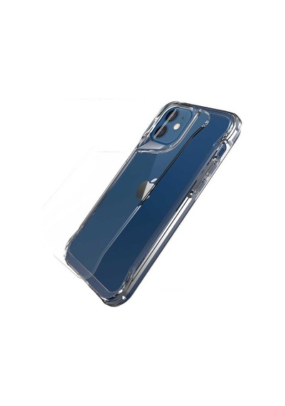 Apple Uyumlu iPhone 12 Kılıf Case, Transparent Smooth Hard Protective Cover