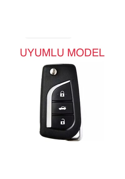 Toyota Corolla Uyumlu Auris Yaris Avensis Silikon Anahtar Koruma Kılıfı