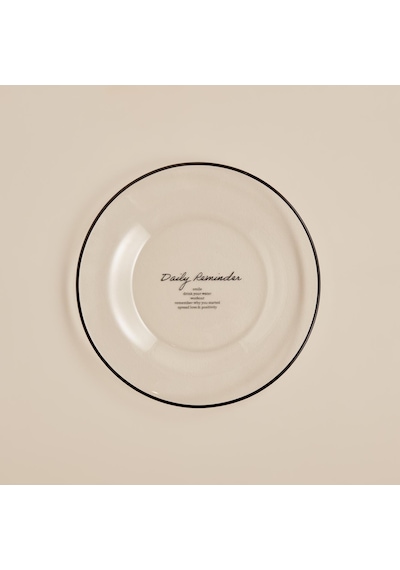 Bella Maison Daily Reminder Pasta Tabağı 4'lü 19 CM Siyah