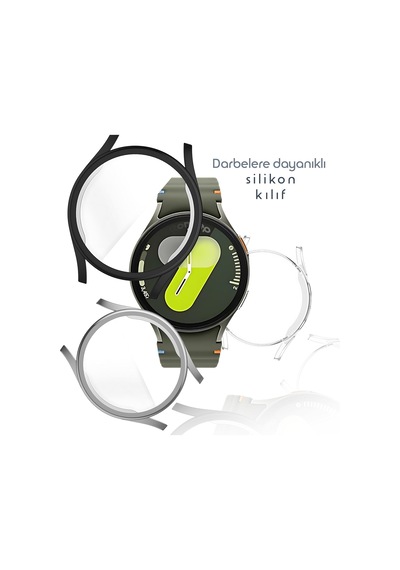 Samsung Galaxy Watch 7 44mm İçin 360 Kasa Koruyucu Yumuşak Tpu Kılıf Dokunmatiği Ve Netliği Etkilemeyen Galaxy Watch 7 Ekran Koruyucu Kılıf Darbelere Karşı Galaxy Watch 7 44mm Koruma Şeffaf Çok Renkli - Samsung Galaxy Samsung Galaxy Watch 7 44mm İçin 360 Kasa Koruyucu Yumuşak Tpu Kılıf Dokunmatiği Ve Netliği Etkilemeyen Galaxy Watch 7 Ekran Koruyucu Kılıf Darbelere Karşı Galaxy Watch 7 44mm Koruma Şeffaf Çok Renkli - Samsung Galaxy