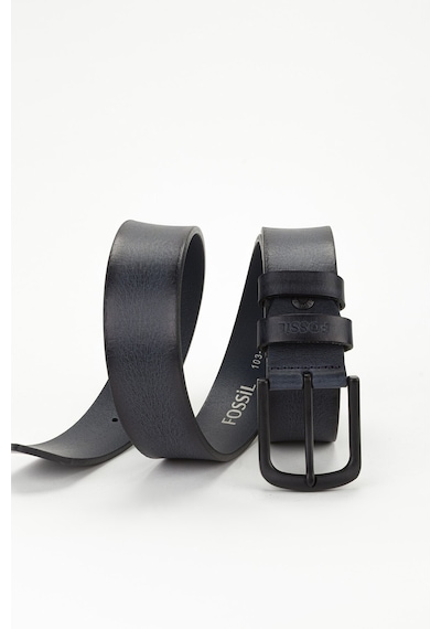 Fossil %100 Hakiki Deri 4 Cm Nevada Deri Spor Kemer Lacivert Lacivert