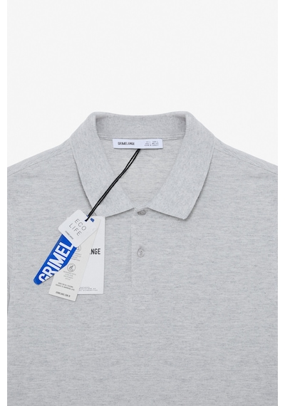 Grimelange FLEXORE Erkek %100 Pamuk Kısa Kollu Regular Fit Grimelanj Polo Yaka T-shirt