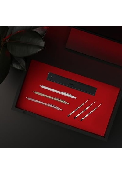 Rotring 600 İnci Beyaz Tükenmez Kalem Genel