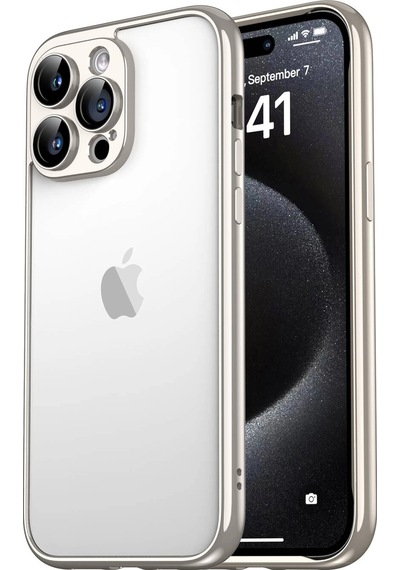 Apple Uyumlu  iPhone 15 Pro Max Kılıf Zore Kamera Korumalı Bontez Bumper