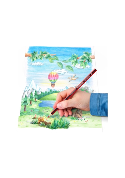 Staedtler 185 C18 Noris Kuru Boya Kalemi 18'li Genel