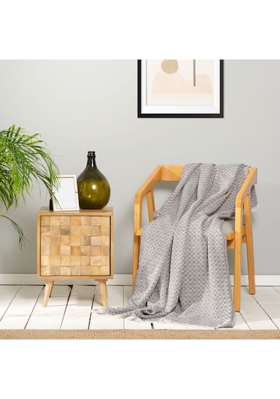 Karaca Home Bety Throw Battaniye 130 x 170 CM Antrasit