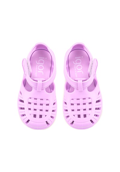 Igor S10271 Tobby Solıd Lila Kız Çocuk Sandalet Mor