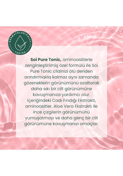 Soi Cosmetics Glikolik Asit Gözenek Sıkılaştırıcı ve Arındırıcı Leke Karşıtı Tonik 200 ML