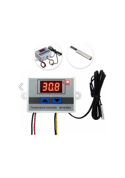 Elektronikport-Xh-W3001 220V Ac Dijital Termostat (Sıcaklık Kontrol Devresi)