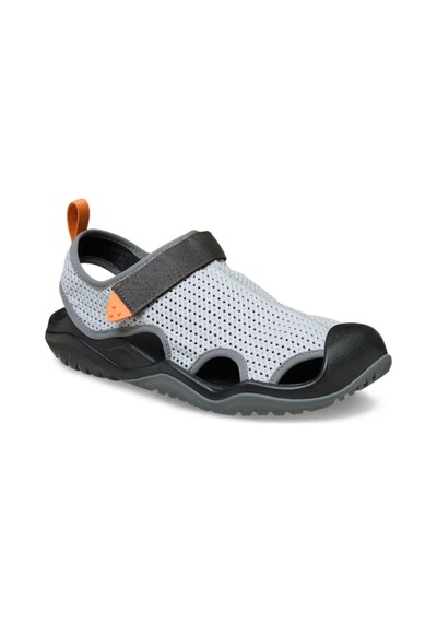 Crocs Swiftwater Prm Mesh Deck M Mirage Erkek Sandalet-8473 Gri
