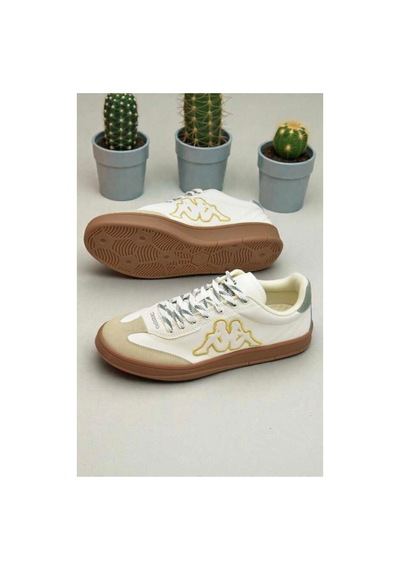Kappa Kp 1039 Satiago Unisex Kumaş Bej Yeşil Kaymaz Kauçuk Taban Bağcıklı Günlük Yürüyüş Spor Ayakkabı Kappa Kp 1039 Satiago Unisex Kumaş Bej Yeşil Kaymaz Kauçuk Taban Bağcıklı Günlük Yürüyüş Spor Ayakkabı