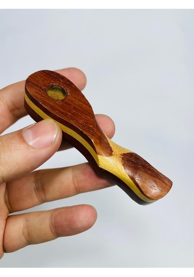 Ahşap Bambu Minik Ceplik Pipo //10cm