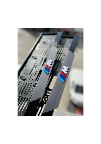 Bmw M Logolu Mat Pleksi Plakalık - 784761974