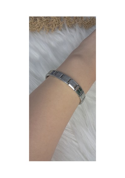 Çelik Charm Silver Bileklik Silver