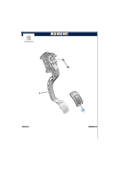 Pedal Bağl Başl Peugeot 9675831180