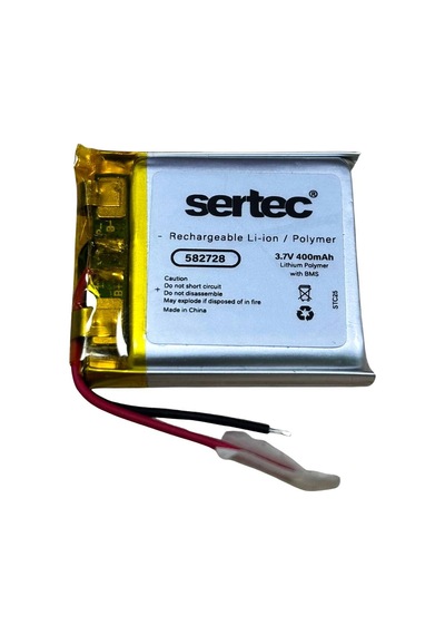 Sertec 582728 3.7v 400 Mah Li-polymer Pil Devreli/1.5a Evimdeyokyok