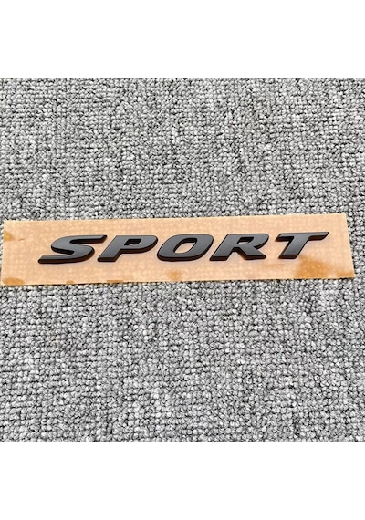 Sport Piano Black Bagaj Yazısı 3m 3d Abs Seat Ateca