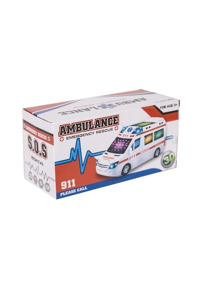 Ambulans Oyuncak Araba Ambulans Sesli Hareketli Ambulans Araba