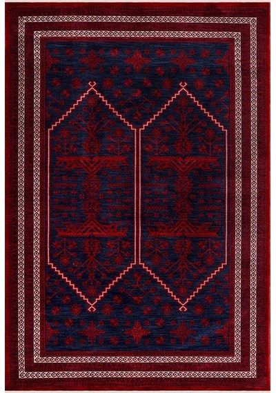 Kreasyon Halı Hümayun Hm006 Kırmızı Makine Halısı
