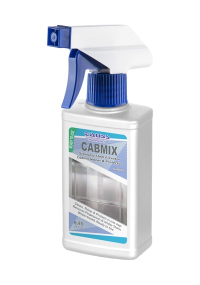 Tauss CABMIX / SPRAY (Kullanıma Hazır Asansör Kabin Temizleyici & Parlatıcı) 250 ml