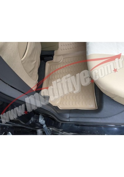 Honda Civic Fd6 Araç Içi Bej Renk Koruma Paspası Özel Tasarım