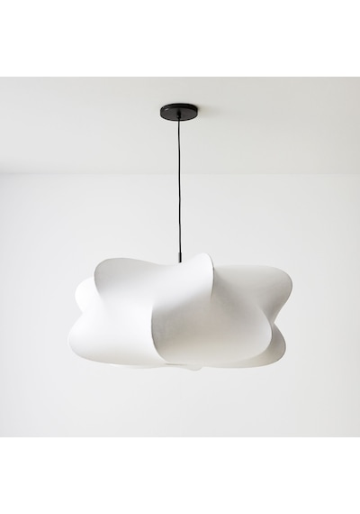 Qdec Japon İpek Avize Kolye 62 Cm Beyaz