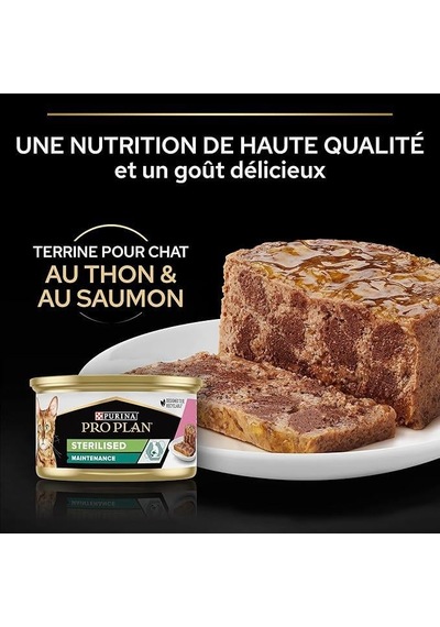 Proplan Ton Balıklı Ve Somonlu Kısırlaştırılmış Kedi Konservesi 85 Gr