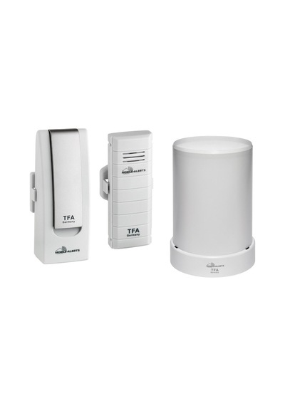 Tfa-dostmann Weatherhub Başlangıç Seti, Yağmur Ölçerli Tfa 31.4001.02 + 30.3306.02 Sıcaklık Yağmur Kontrolü