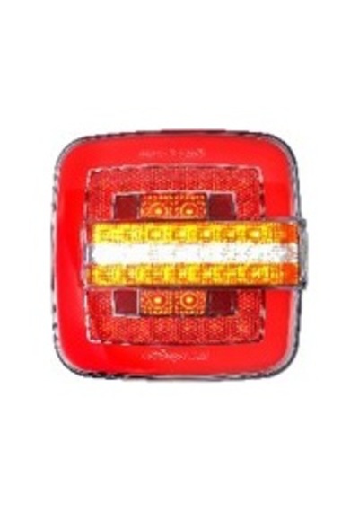 Çeray Neon Kare Hamburger Stop Lambası 12v Dinamik Sinyalli
