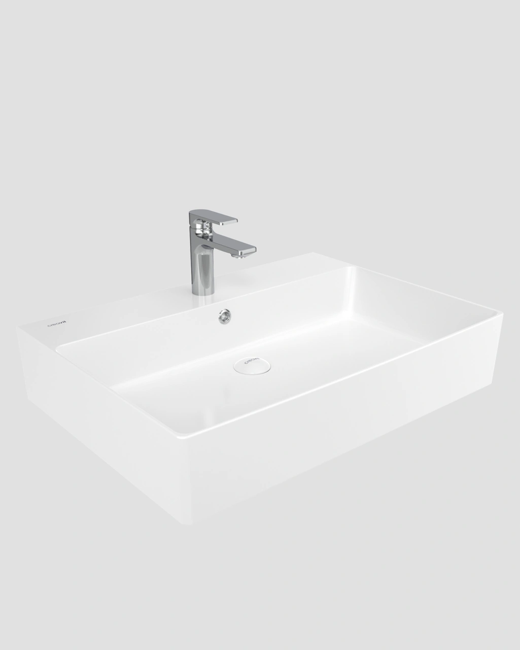 Creavit VX260 Volga 50 60 Tezgah Üstü Lavabo Beyaz