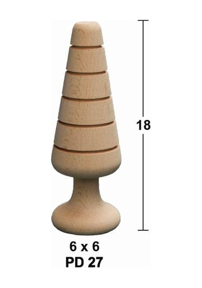 Boyanabilir Doğal Ağaç Pd27