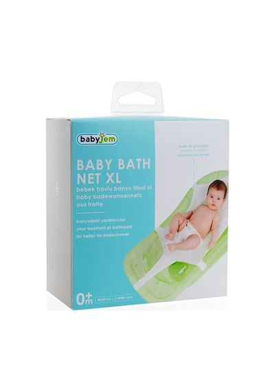 Babyjem Banyo Küvet Filesi Havlu Büyük Beyaz