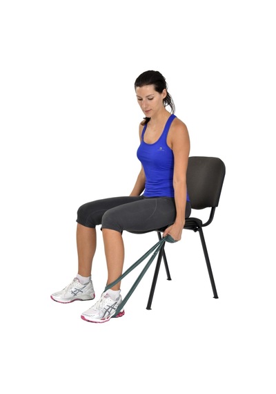 Pilates & Yoga Egzersiz Bandı Yeşil Renk Orta 1.5 Mt Çok Renkli