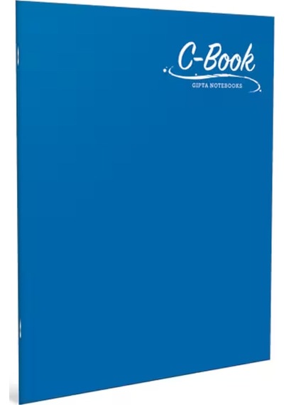 Gıpta Dikişli Plastik Kapak Defter C Book A4 80 Yp Kareli 6904 Çok Renkli