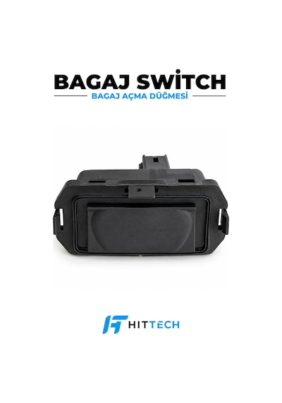 Renault Megane 2 ve Laguna 2 Uyumlu Bagaj Açma Düğmesi Butonu Switch OEM 7701472930 98091103