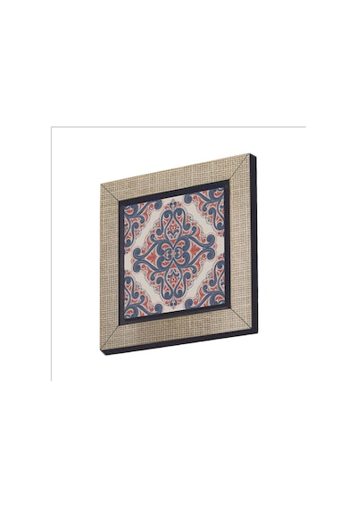 İtalyan Çini Deseni Baskılı Mdf Magnet 7x7 263