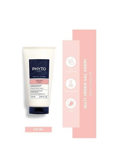 Phyto Color Radiance Enhancer Conditioner Boyalı Saçlar İçin 175 Ml